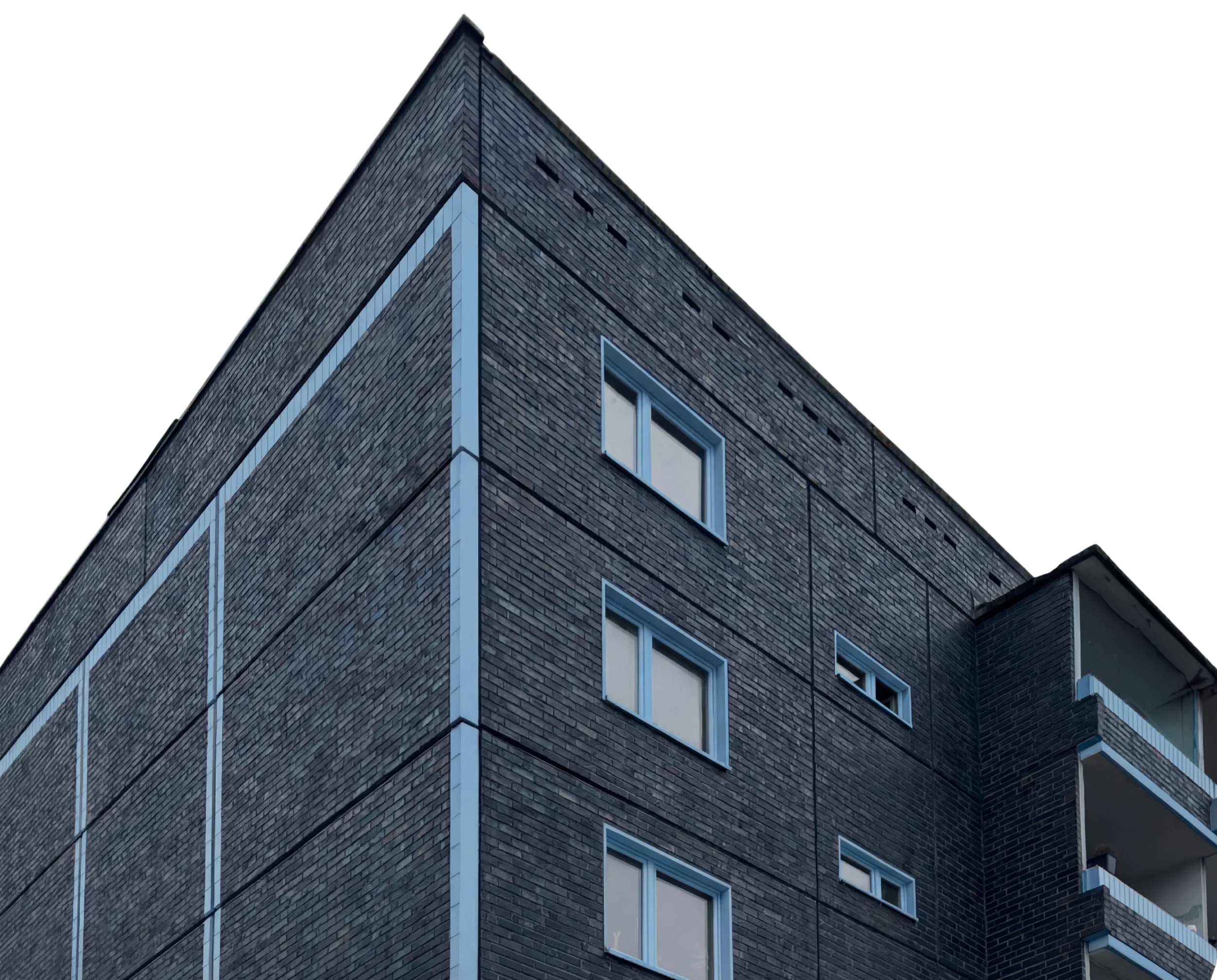 Fassade eines Bestandsgebäudes mit Entwicklungspotenzial in Neubrandenburg